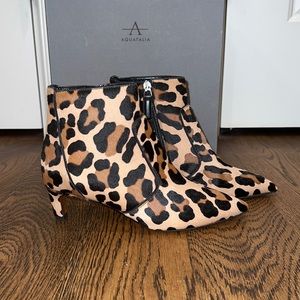 Never worn leopard Aquatalia boots! Size 7!